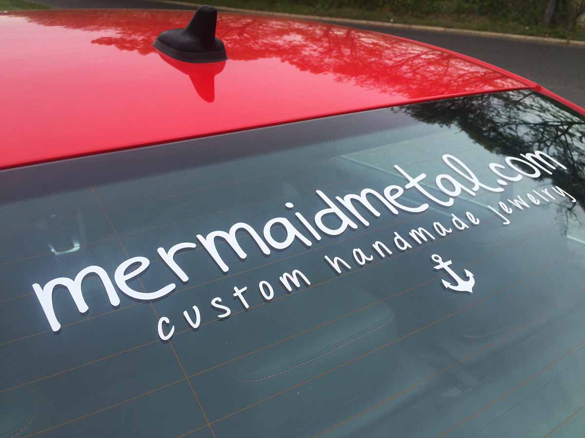 FDC Vinyl on car