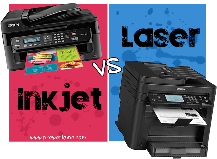 Laser Printer vs Inkjet: What Kind Of Printer Do I Need?