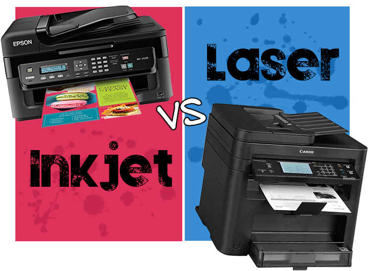 inkjet vs laser