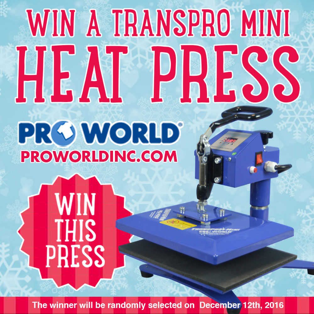 Increase your business with Heat Transfers - Pro World Inc.Pro World Inc.