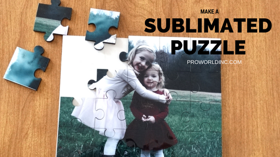 How to Sublimate a Puzzle From Start to Finish - Sublimation