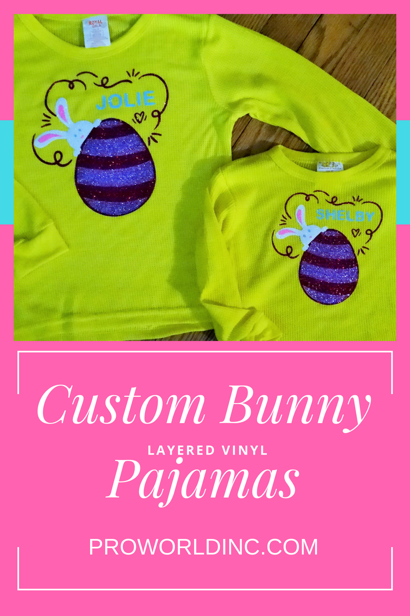 EASTER BUNNY PAJAMAS