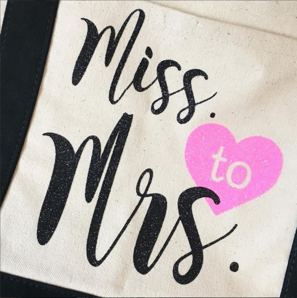 wedding tote