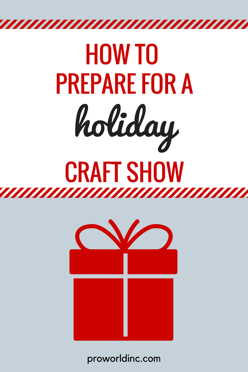 craft show prep