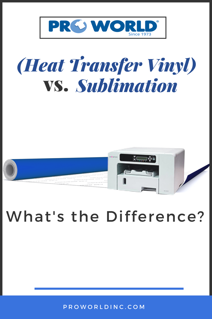 Heat Transfer Paper vs. Sublimation Printing