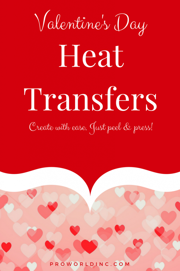 Pmedae Valentine's Day Heat Transfer Heat Transfer Stickers High