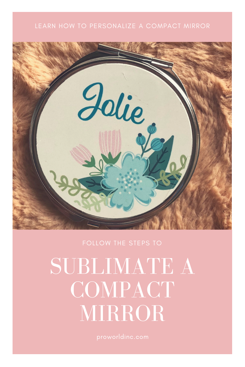 Personalize a compact mirror