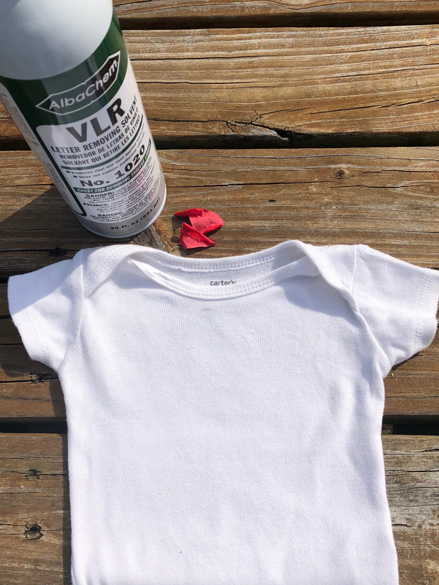 How to Remove HTV VInyl From a Shirt Using Letter Remover Solvent