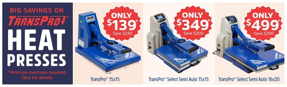 Save Big With HOT Heat Press Deals - Pro World Inc.Pro World Inc.