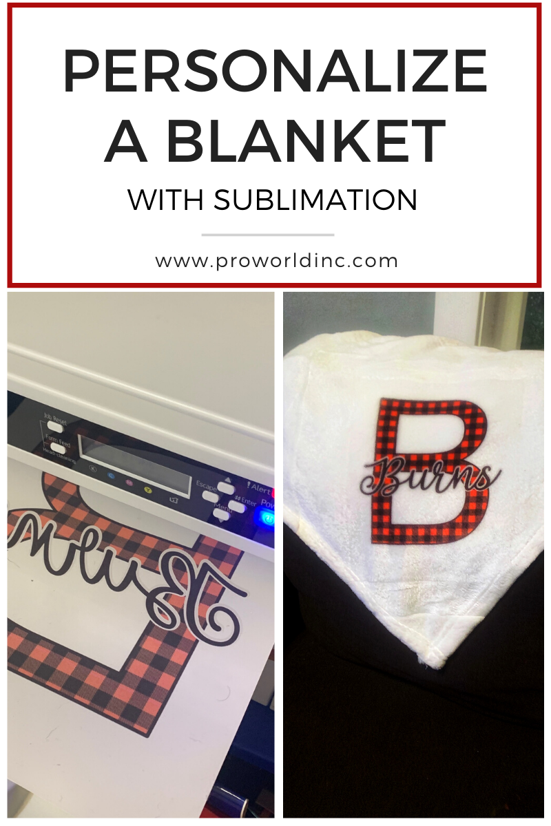 How to Make Sublimation Photo Blankets 