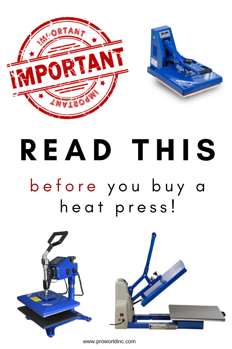 read this before you buy a heat press