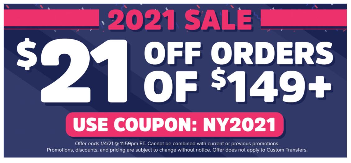 2021 sale