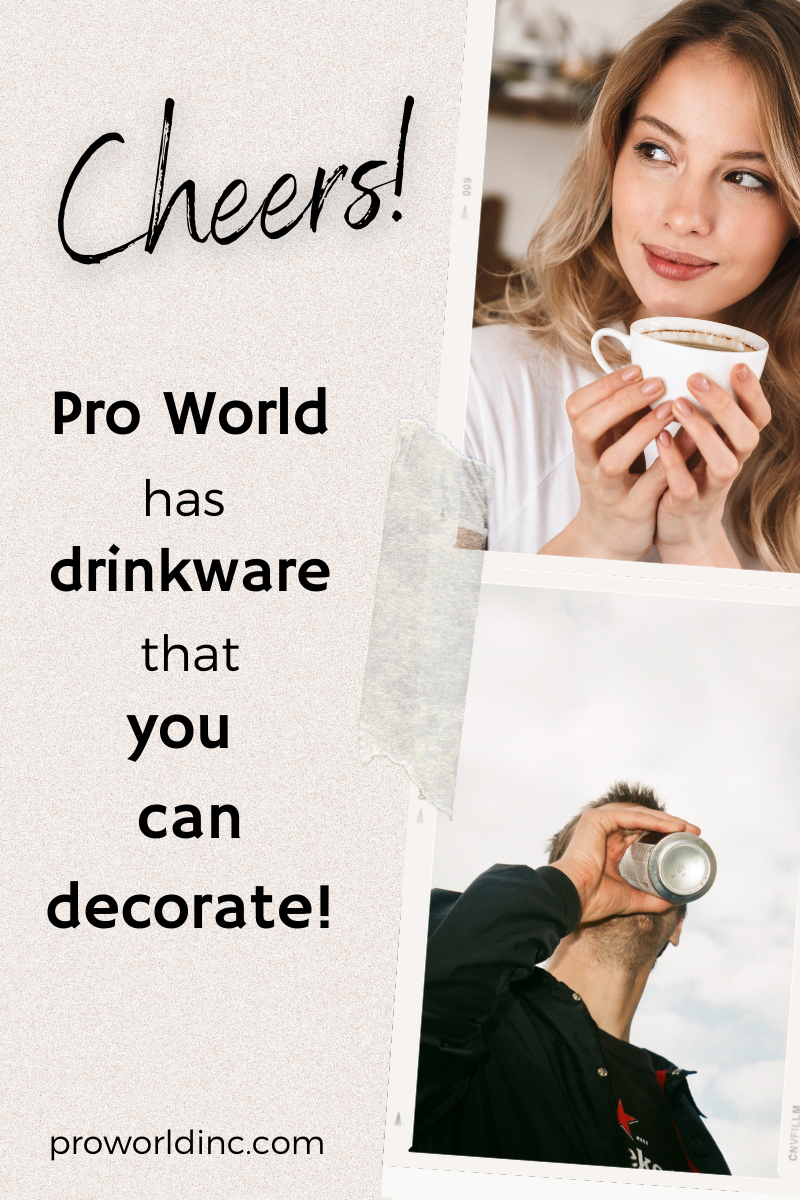 drinkware at pro world