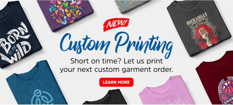 Custom Printing now available! - Pro World Inc.Pro World Inc.
