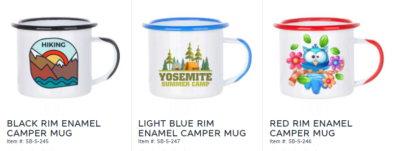 sublimation camper mugs