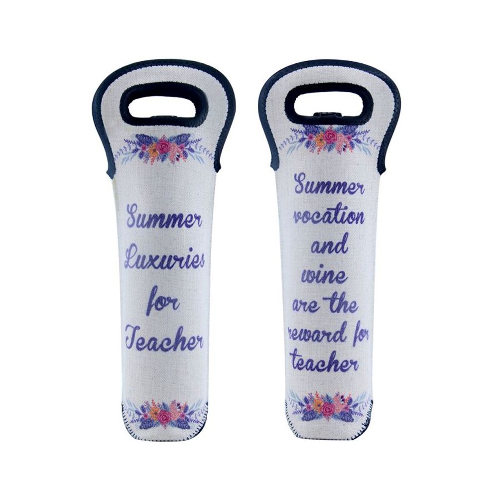 Sublimation Blank Neoprene Wine Bottle