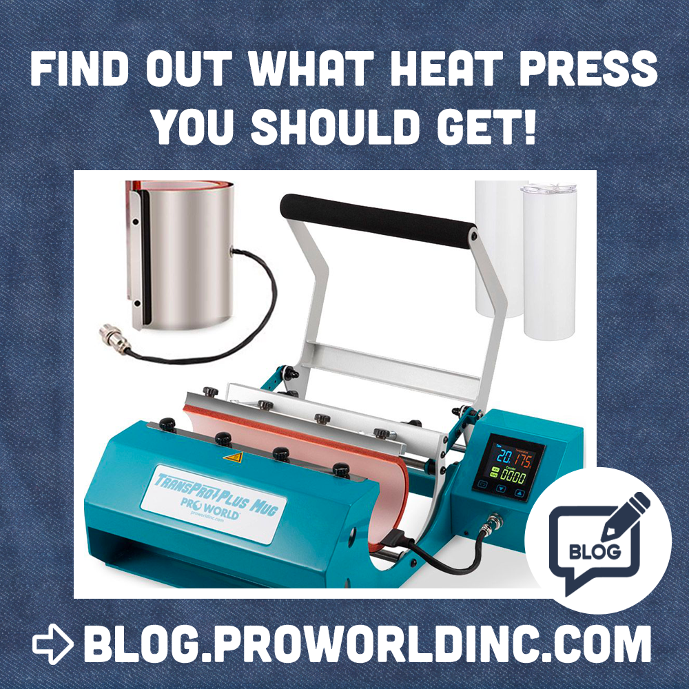 TransPro Heat Presses & Heat Transfer Machines - Pro World Inc.Pro World  Inc.