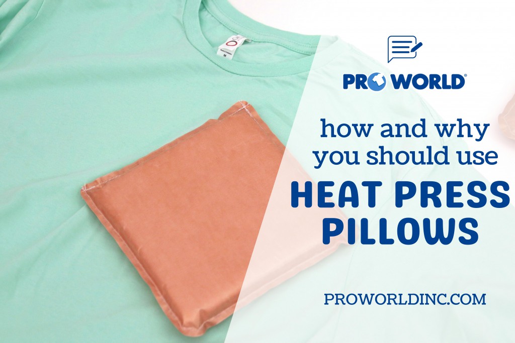 when and how to use heat press pillows