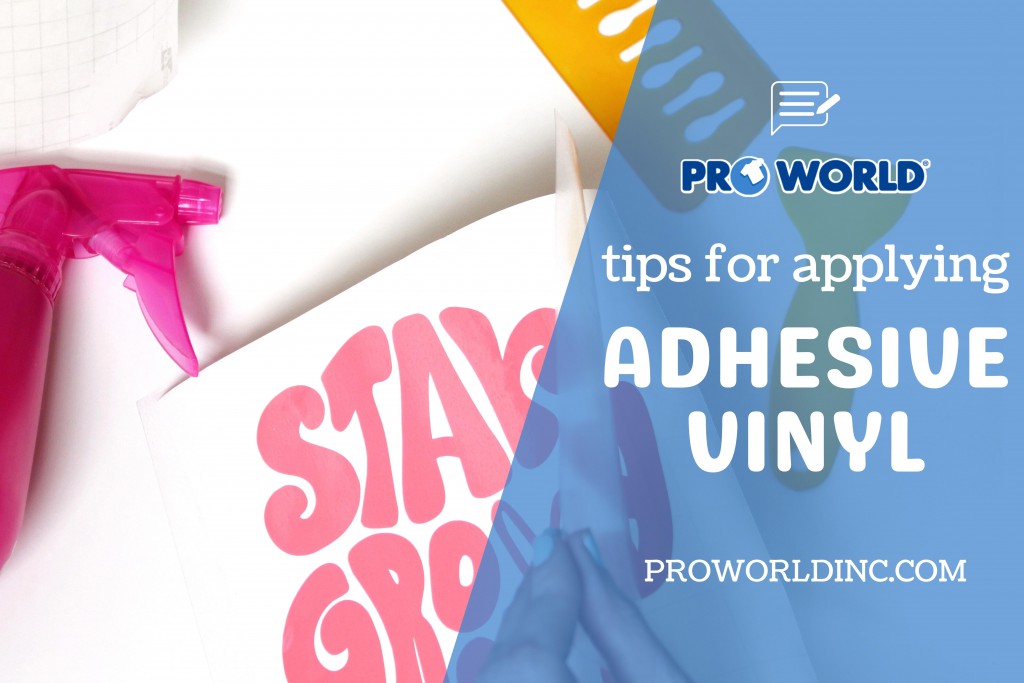 Adhesive Vinyl Archives - Pro World Inc.Pro World Inc.